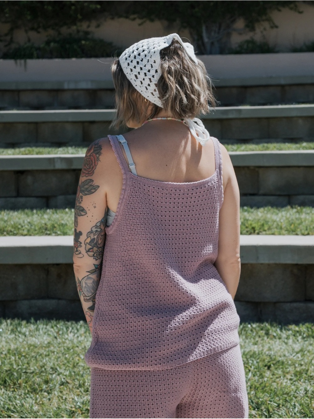 Women's Knit Short Set | Matilda - Picture 2 of 6